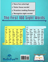 Load image into Gallery viewer, The Dot Books Coloring Book! My First 100 Sight Words! 
